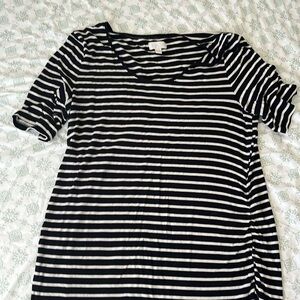 Striped Maternity Dress